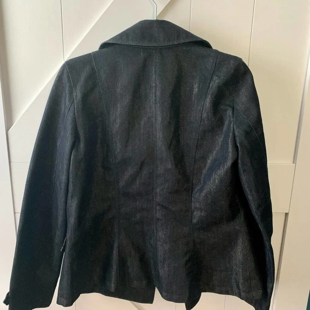 LRL Ralph Lauren / Lauren Jean Co. Sparkly Denim Jacket - Picture 2 of 9